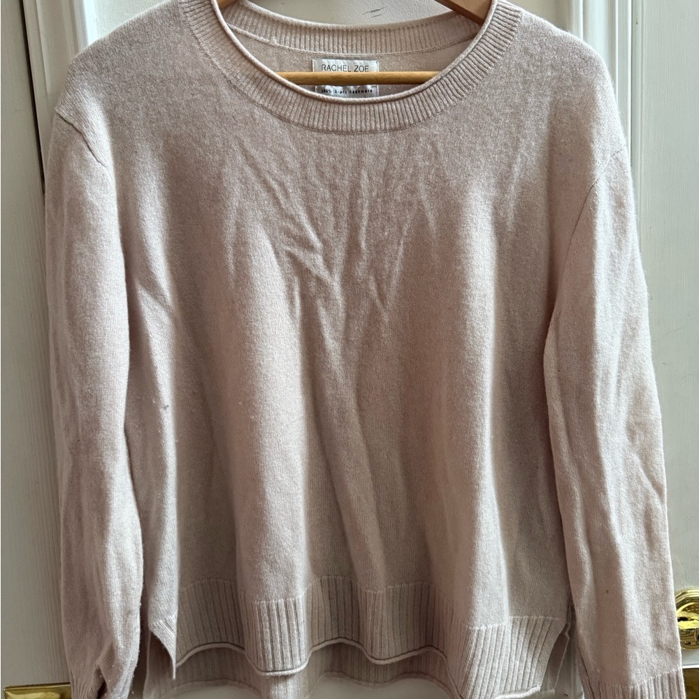Rachel Zoe 100% 2-Ply Cashmere Sweater - Picture 3 of 7